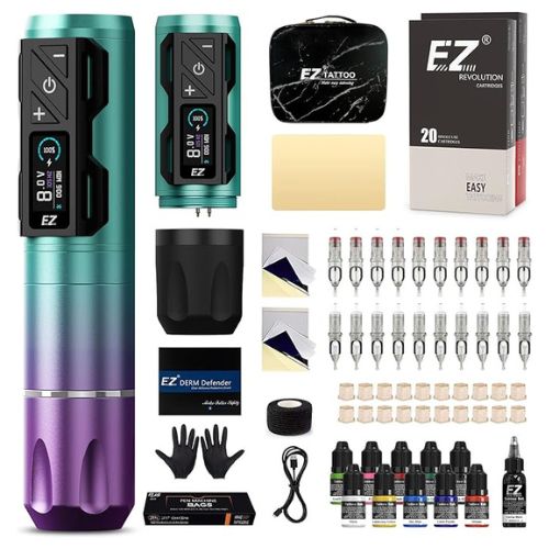 EZ tattoo Meilleur KIT de tatouage débutant