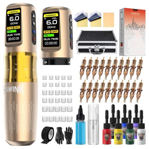 HAWINK Meilleur KIT de tatouage débutant
