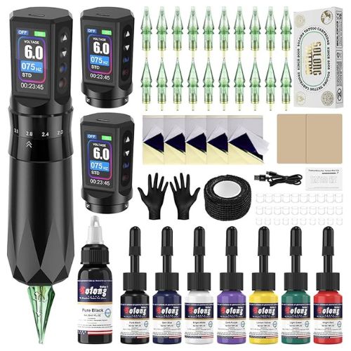 Solong Tattoo Meilleur KIT de tatouage débutant