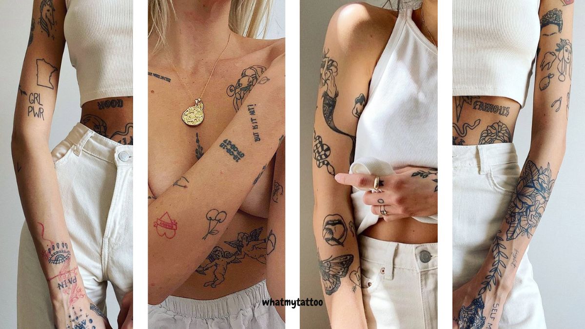 idees de Tatouages avant-bras Femme