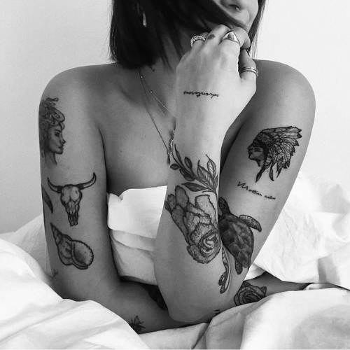 tatouage avant bras Femme 7