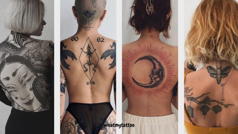 +68 idées tatouages Femme sur le dos (2026)
