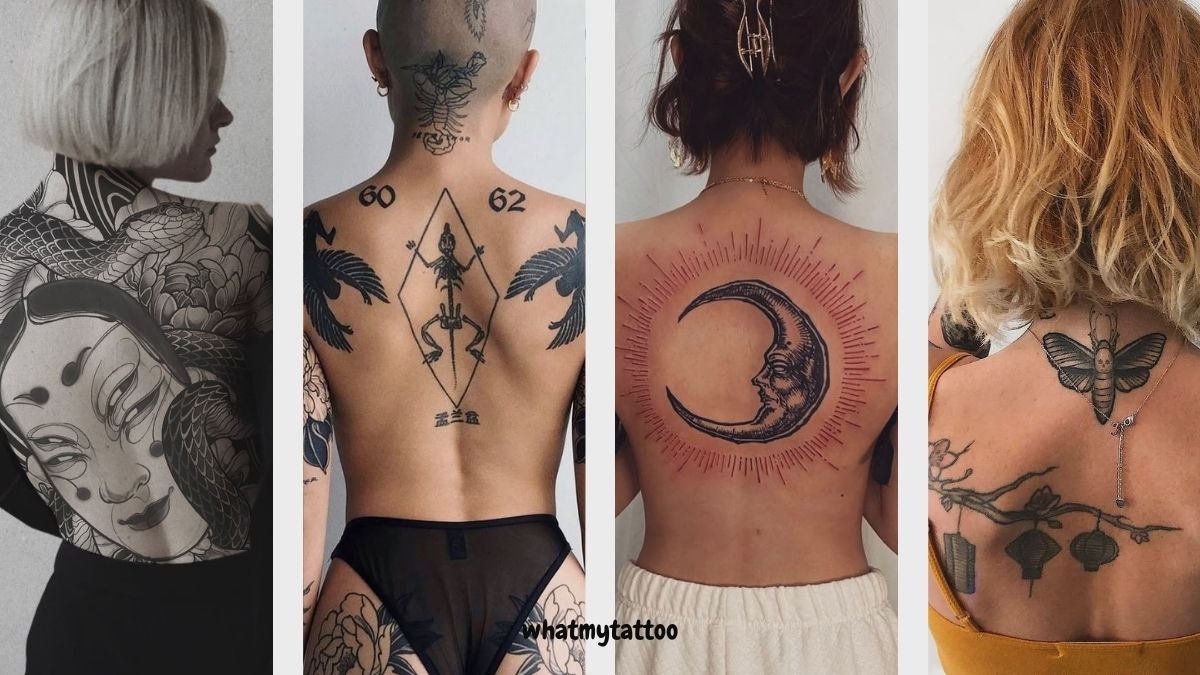inspiration de Tatouages sur les dos pour Femme