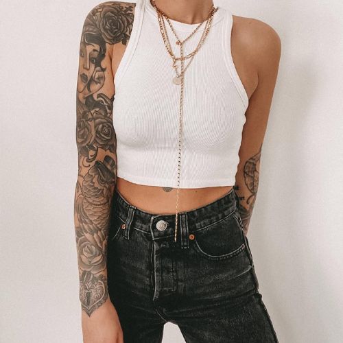 tatouage bras femme crystalrock 2