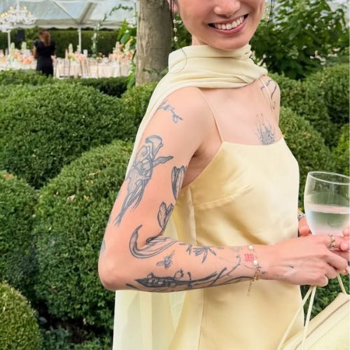 tatouage bras femme earthyliltats